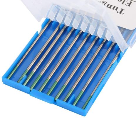 175mm 1.6mm Pure Lanthanated Green Tungsten Tig Welding Electrode 10pcs Package Quantity