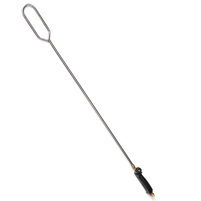 Silver Black Heating Torch for Ice and Snow Melting Electronic Button Igniter Included