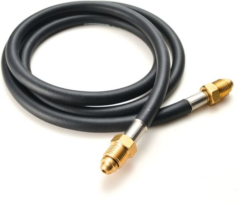 12' Argon CO2 Flow Meter Regulator Hose for Mig Tig Inert Gas Welding 5/8&quot; UNF-18RH NBR