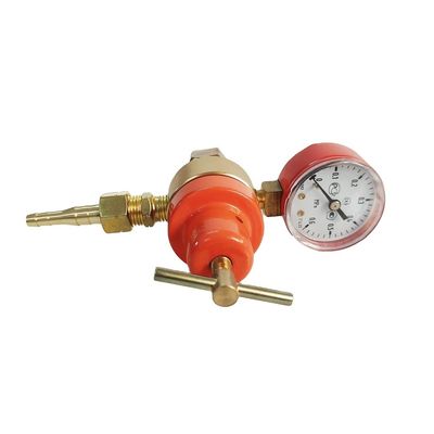 Orange Brass Material Russia Type Propane Gas G7/8 Regulator for Cutting Applications