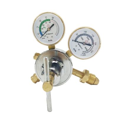 Argon CO2 Gas Welding Regulator Kit for Mig and TIG Welder Dual Scale Gauge Included