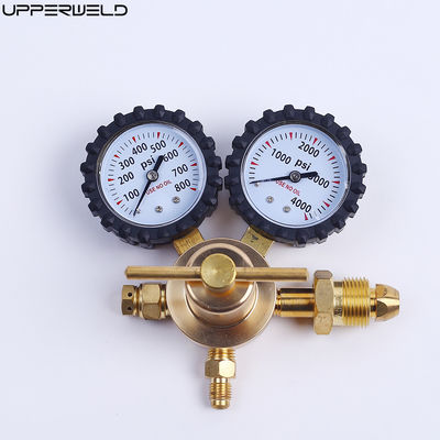 Customized Support ODM Brass Gas Reducer with 800 PSI Delivery Pressure and Double Gauges