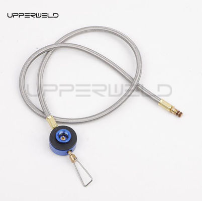 Stainless Steel Camping Gas Cylinder Connector Burner Stove Adapter for Backpacking