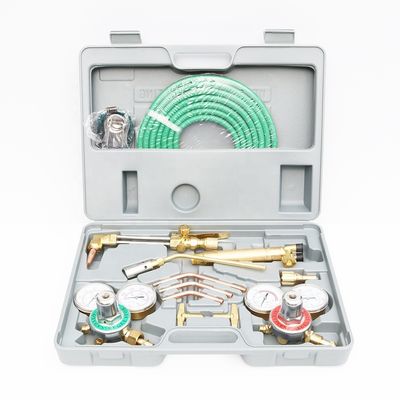 Acetylene Inlet 5/8'' Connection Upper Portable Oxygen Cutting Torch and Welding Kit