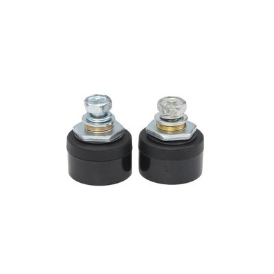 Welding cable connector 10-25 female european type in black for welding performance