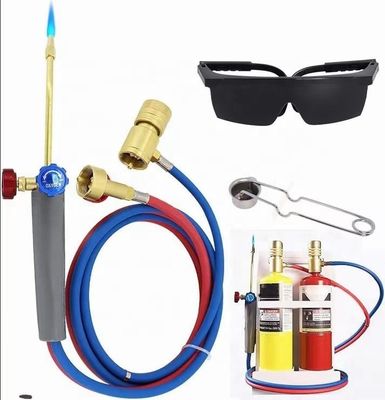 Oxygen MAPP Torch Kit for Soldering and Brazing Temperature up to 3550C Portable Design