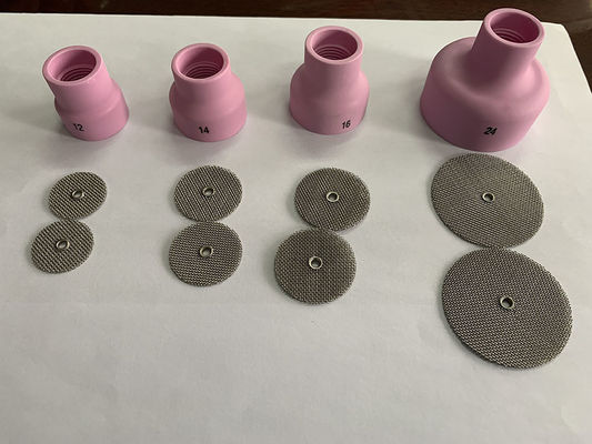 Technique Welded Mesh TIG Ceramic Cups Multilayer SS Wire Mesh Filter Disc Screen Pack