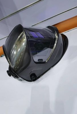 Auto Darkening Welding Helmet with Welding Torch and Lightweight Hemispherical 4C Lens