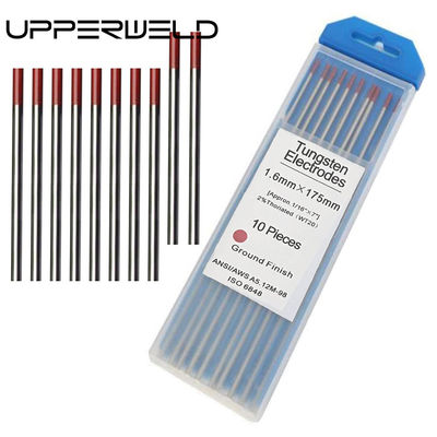 10-Pack 2% Thoriated Red WT20 3/32&quot; TIG Welding Tungsten Electrodes Length 150mm