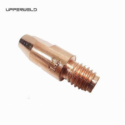 28mm Length M6 CRZR Material MIG Torch Contact Tip for Welding Consumables Design