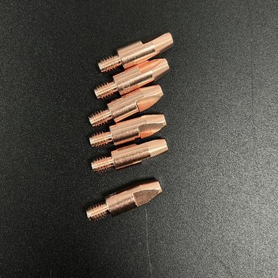 Professional M6 28 0.8MM Brass Contact Tip for Mig Welding Torch in Welding Industry