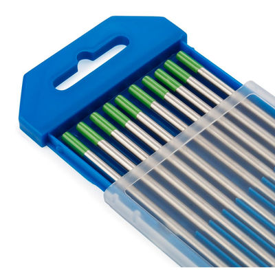 175mm 1.6mm Pure Lanthanated Green Tungsten Tig Welding Electrode 10pcs Package Quantity