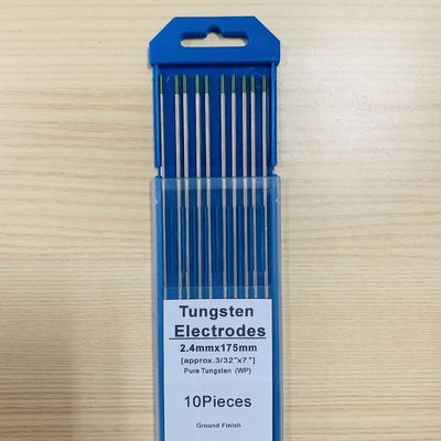 175mm 1.6mm Pure Lanthanated Green Tungsten Tig Welding Electrode 10pcs Package Quantity