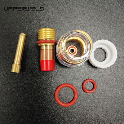 Stubby Gas Lens WP17 18 26 3.2mm Glass Kit for Wp17/18/26 Tig Welding Supplies and Parts