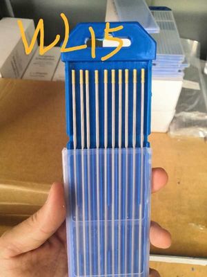 Golden 2.4mm*175mm 3/32 WL15 Tig Welding Tungsten Electrodes for Welding Applications