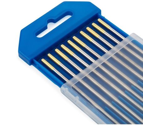 2.4mm*175mm WL15 Tungsten Electrodes TIG Welding Consumables with Customized Support