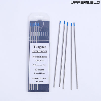 2.4mm*175mm Blue TUNGSTEN Electrodes 10-pack for DC/AC Operating Current TIG Welding