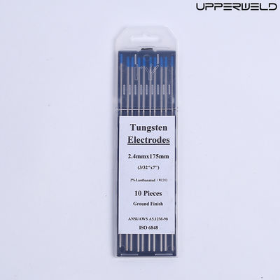 2.4mm*175mm Blue TUNGSTEN Electrodes 10-pack for DC/AC Operating Current TIG Welding