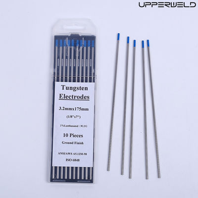 DC/AC Operating Current WL20 2.4mm*175mm Blue Tungsten Electrodes for TIG Welding