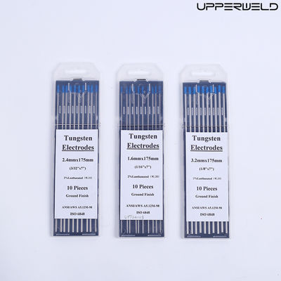 DC/AC Operating Current WL20 2.4mm*175mm Blue Tungsten Electrodes for TIG Welding