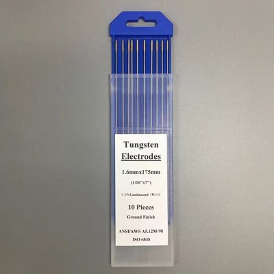 Tungsten Electrodes WL15 1.5% Lanthanated Golden Head 1.6mm For TIG Welding Consumables