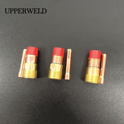WP 17 18 26 TIG Torch Gas Lens Kit with 18 Pieces Ceramic Cup/Aluminum Nozzle/Collet