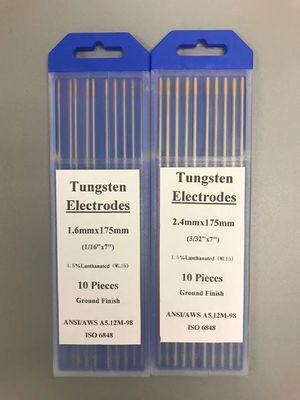 Tungsten Electrodes WL15 1.5% Lanthanated Golden Head 1.6mm For TIG Welding Consumables