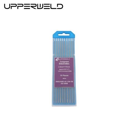 TIG Welding WZ8 Tungsten Electrodes 0.8% Zirconiated White 10-Pack 150/175mm Length