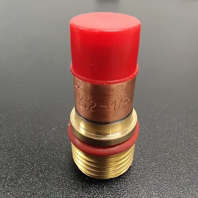 WP-17/18/26 Champagne 3.2mm Tig Nozzle Large Kit with Adapter For TIG Welding Quartz