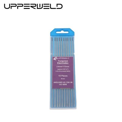 TIG Welding Electrodes Composite 2% Zirconiated 10-Pack 175 150mm 2.4mm 3/32 Inch