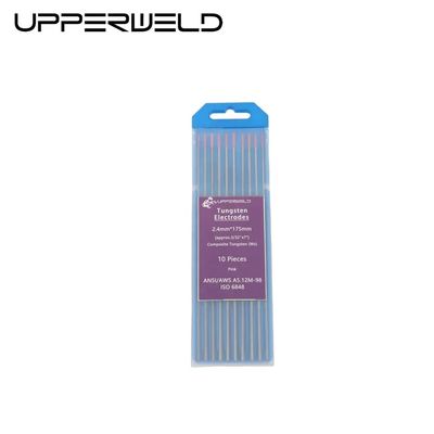 Composite TIG Welding Ws Tungsten Electrodes Pink Ws 10-Pack 175 150mm 2.4mm 3/32 Inch