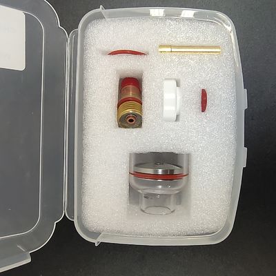 Tig Welding Torch Parts Clear WP-17/18/26 Champagne Nozzle Large Kit Tig Accessories