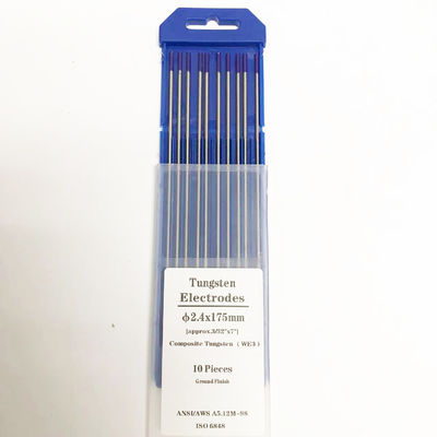 Welding Solutions Tungsten Electrodes WE3 Purple Composite 3/32 x 7 for DC/AC Welding