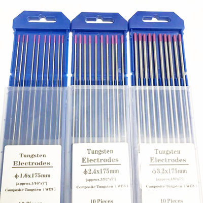 Welding Solutions Tungsten Electrodes WE3 Purple Composite 3/32 x 7 for DC/AC Welding