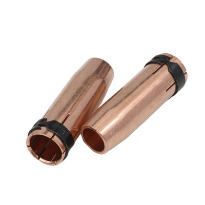 AIR Cooled MIG MAG Gas Welding Nozzle with Gas Diffuser Contact Tip Length 75.96mm