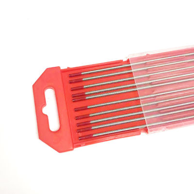Welding Rods Red Tip 2.4mm*175mm TIG Welding Accessories for Welding Current 40-230A