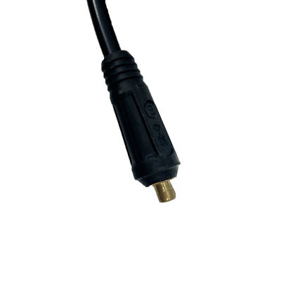 200A Current Rating Welding Cable Set with Brass Electrode Holder and 10-25 EU Connector