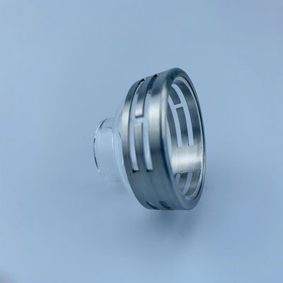 Steel Ring Quartz Nozzle for Improved Gas Coverage in TIG Welding Applications