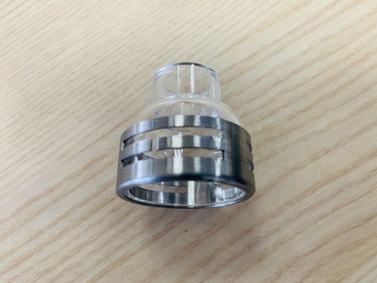 Steel Ring Quartz Nozzle for Improved Gas Coverage in TIG Welding Applications