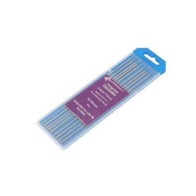 Blue Upper WL20 Tungsten Electrode for Carbon Steel Stainless and Nickel Tig Welding