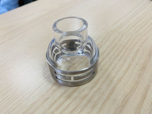 Steel Ring Quartz Nozzle for Improved Gas Coverage in TIG Welding Applications