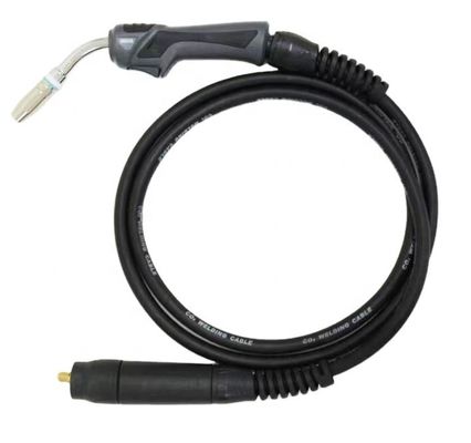 Stainless Steel and Plastic Welding Machines 24KD Black 16ft MIG Air Cooled Welding Torch