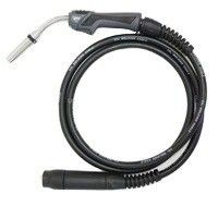 Stainless Steel and Plastic Welding Machines 24KD Black 16ft MIG Air Cooled Welding Torch
