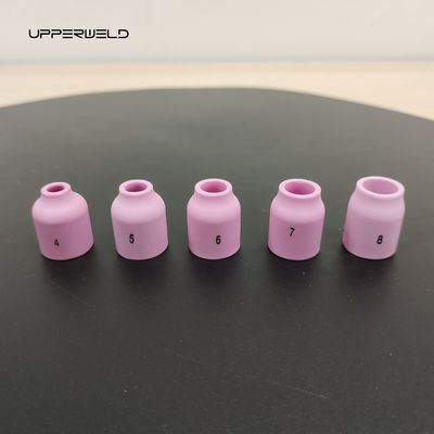 Water Cooled TIG Torch Accessories Kit Gas Lens Alumina Nozzle Back Cup for Welding