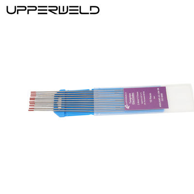 Upper WT20 Red Thoriated Tungsten Tig Welding Electrode for Carbon Steel and Stainless