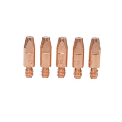 OBM Customized Support TIG Accessories Gas Power Copper Mig Welding Torch M6 28 1.0MM