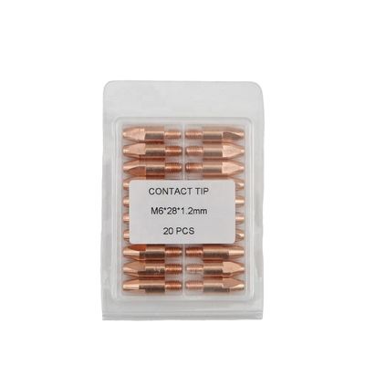 Upper Contact Tip M6 28 1.2MM Gas Power Copper Mig Welding Torch Accessories