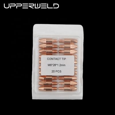 Upper Contact Tip M6 28 1.2MM Gas Power Copper Mig Welding Torch Accessories