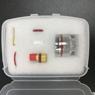 WP9 20 2.4MM TIG Welding Torch Stubby Gas Lens with Glass Nozzle ODM Customized Help