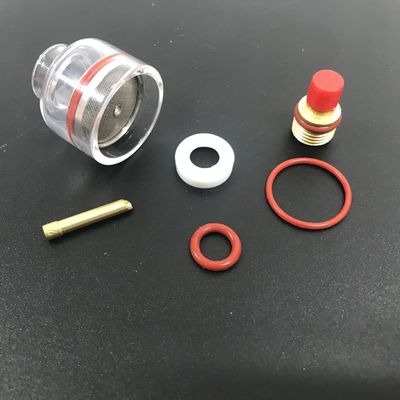 WP9 20 2.4MM TIG Welding Torch Stubby Gas Lens with Glass Nozzle ODM Customized Help